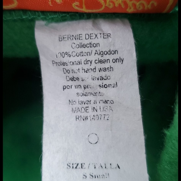 Bernie Dexter Lynsey Cotton Fleece Green Jacket S - Picture 5 of 6